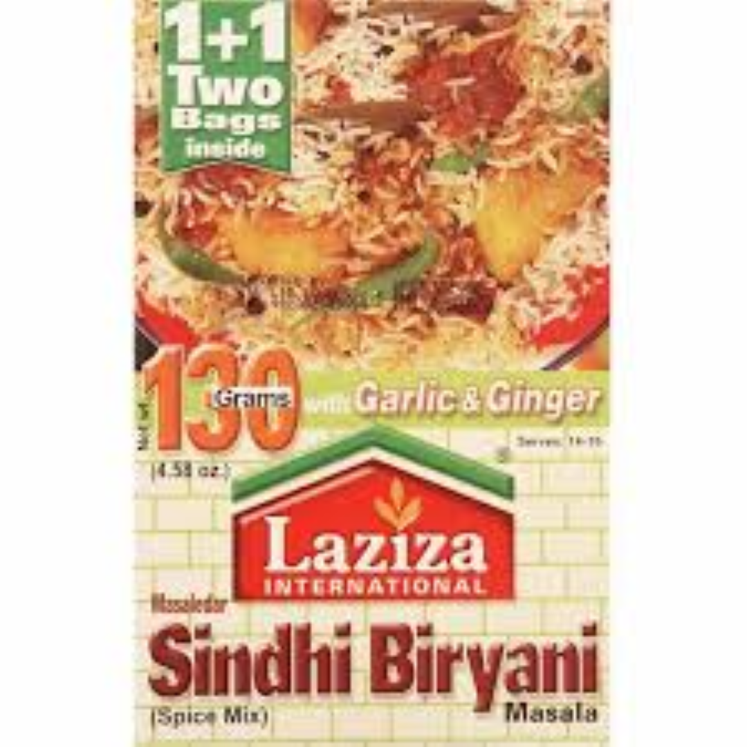 LAZIZ SINDHI BIRYANI MASALA POWDER 60G